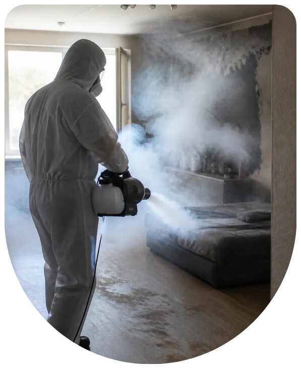 Профессиональное устранение запахов сухим туманом в Кимрах